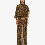 Christopher Esber - Roule Trimmed Backless Drape Dress