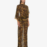 Christopher Esber - Roule Trimmed Backless Drape Dress
