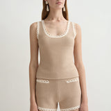 Posse - WILLOW TOP - TAUPE