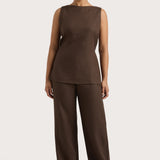 Faithfull - Ilride Pant Bistre - Final Sale