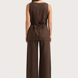 Faithfull - Ilride Pant Bistre - Final Sale