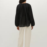 Faithfull - Thora Blouse Agnes Broderie Anglaise Black