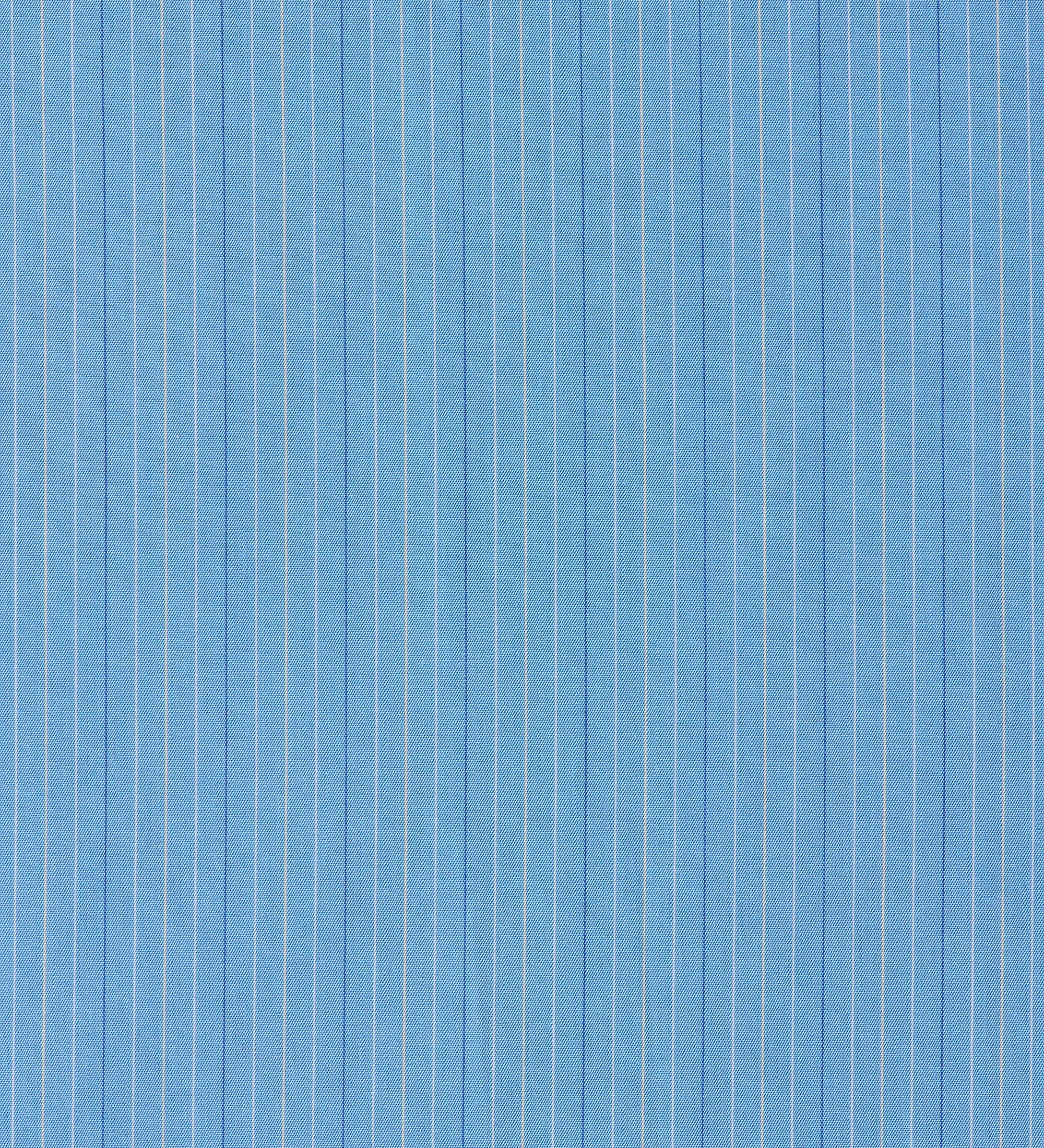 Faithfull - Palomar Midi Dress Mico Pinstripe Azul