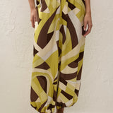 Faithfull - Kortez Balloon Pant Mila Geometric Print