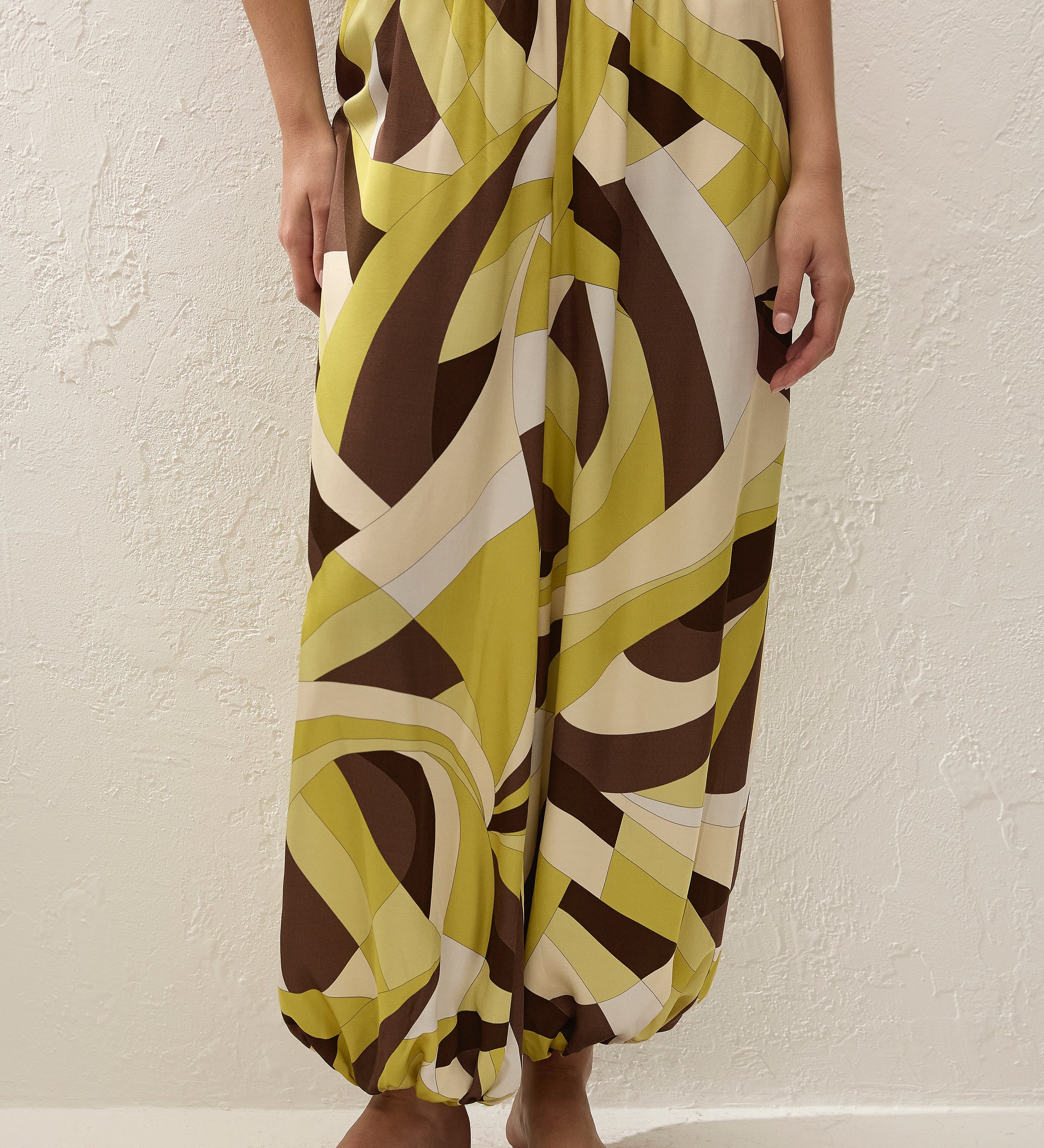 Faithfull - Kortez Balloon Pant Mila Geometric Print