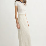 Posse - EMMA PENCIL SKIRT - NATURAL