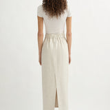 Posse - EMMA PENCIL SKIRT - NATURAL
