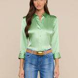 L'AGENCE - Dani Silk Blouse