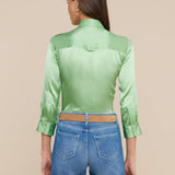 L'AGENCE - Dani Silk Blouse