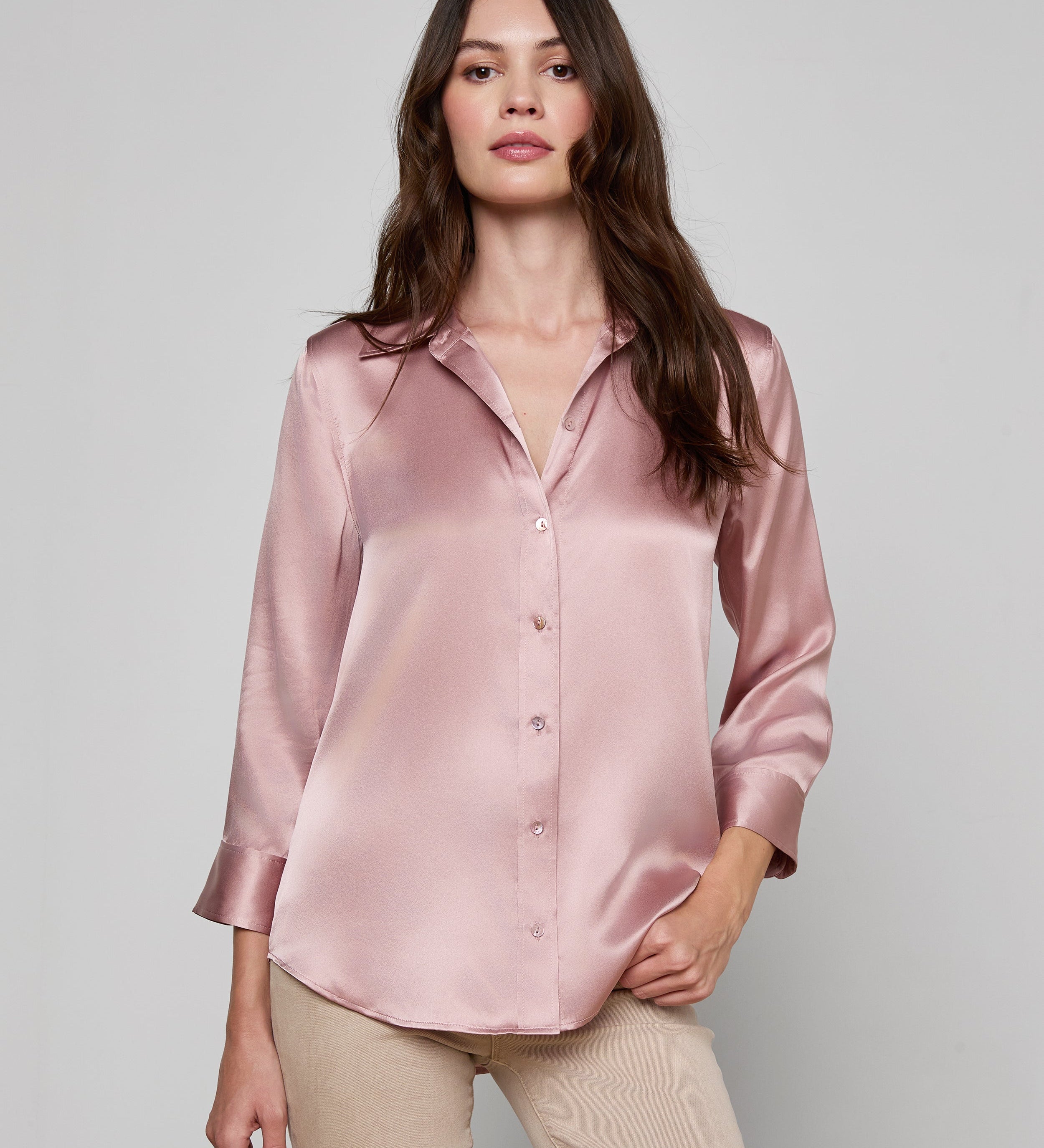 L'AGENCE - Dani Silk Blouse