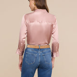 L'AGENCE - Dani Silk Blouse