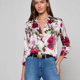 L'AGENCE - Dani Silk Blouse