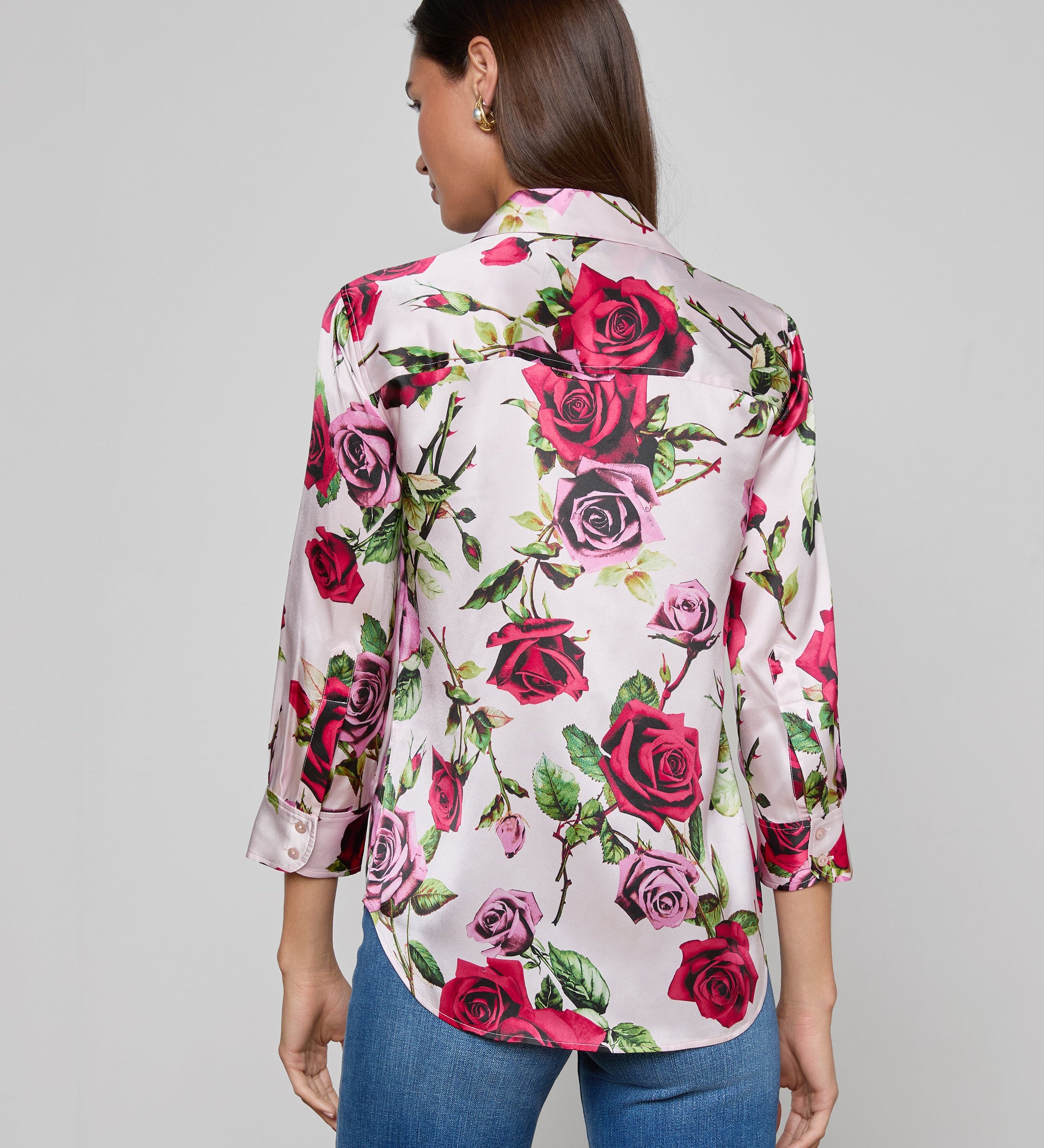 L'AGENCE - Dani Silk Blouse