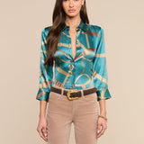 L'AGENCE - Dani Silk Blouse