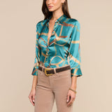 L'AGENCE - Dani Silk Blouse