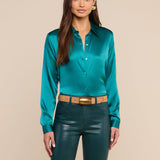 L'AGENCE - Tyler Silk Blouse