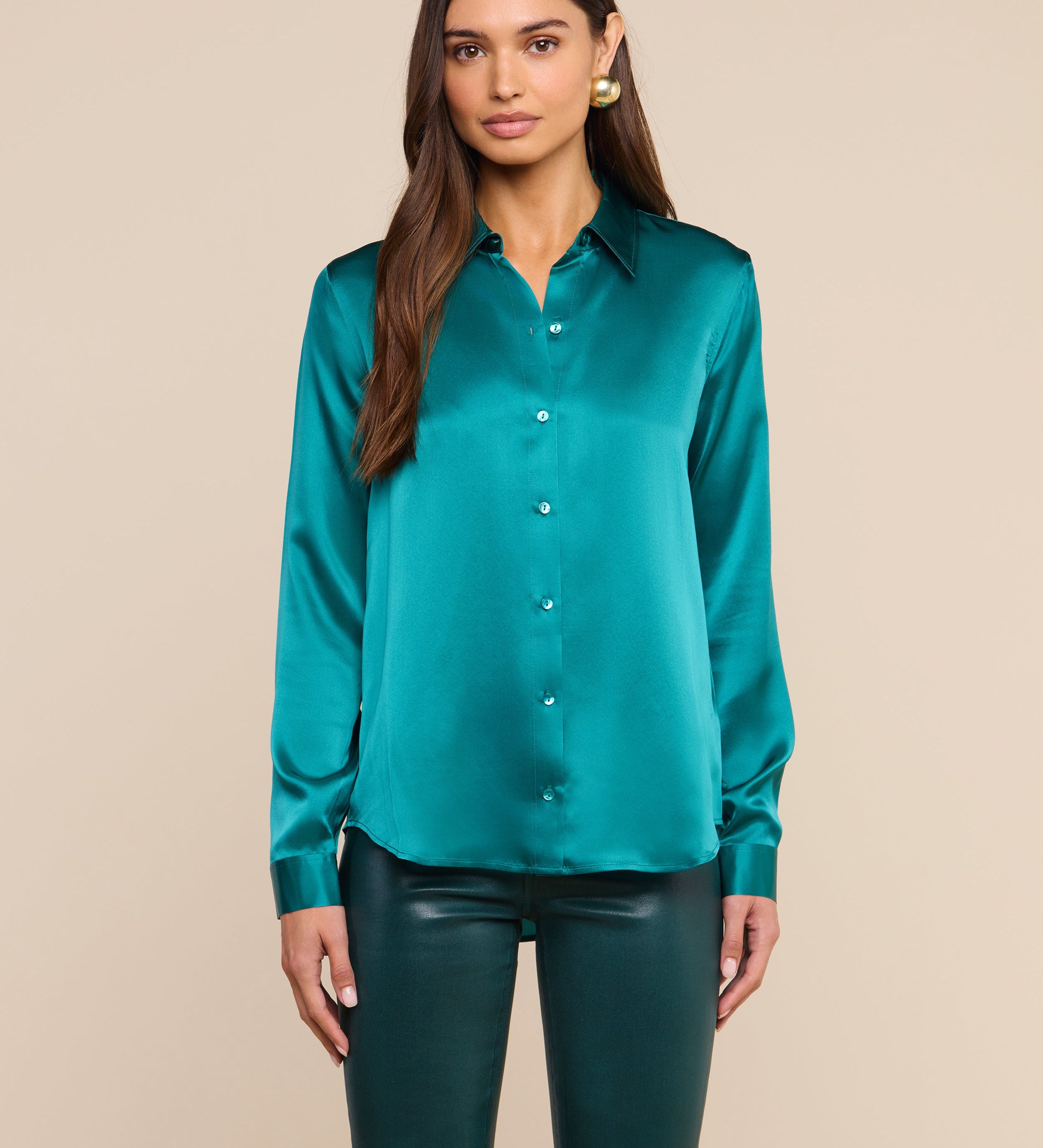 L'AGENCE - Tyler Silk Blouse