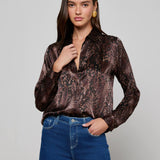 L'AGENCE - Tyler Silk Blouse