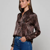 L'AGENCE - Tyler Silk Blouse