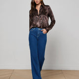 L'AGENCE - Tyler Silk Blouse
