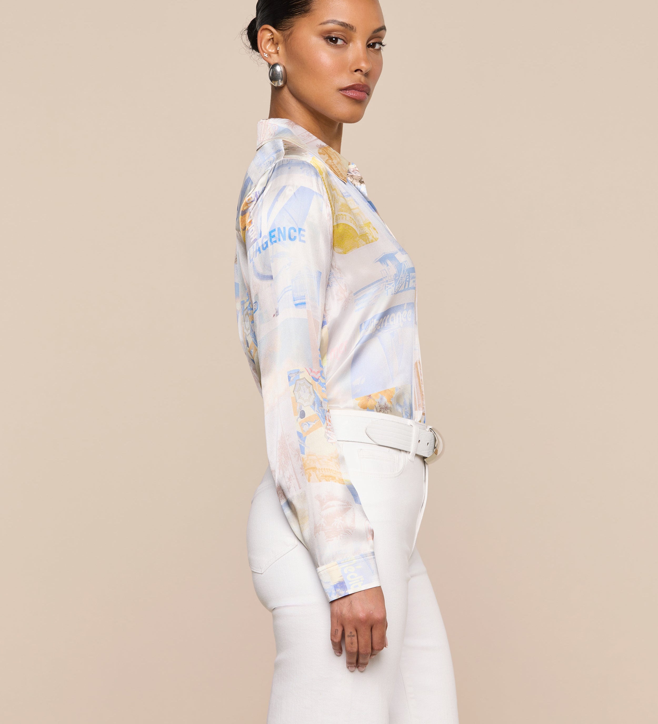 L'AGENCE - Tyler Silk Blouse