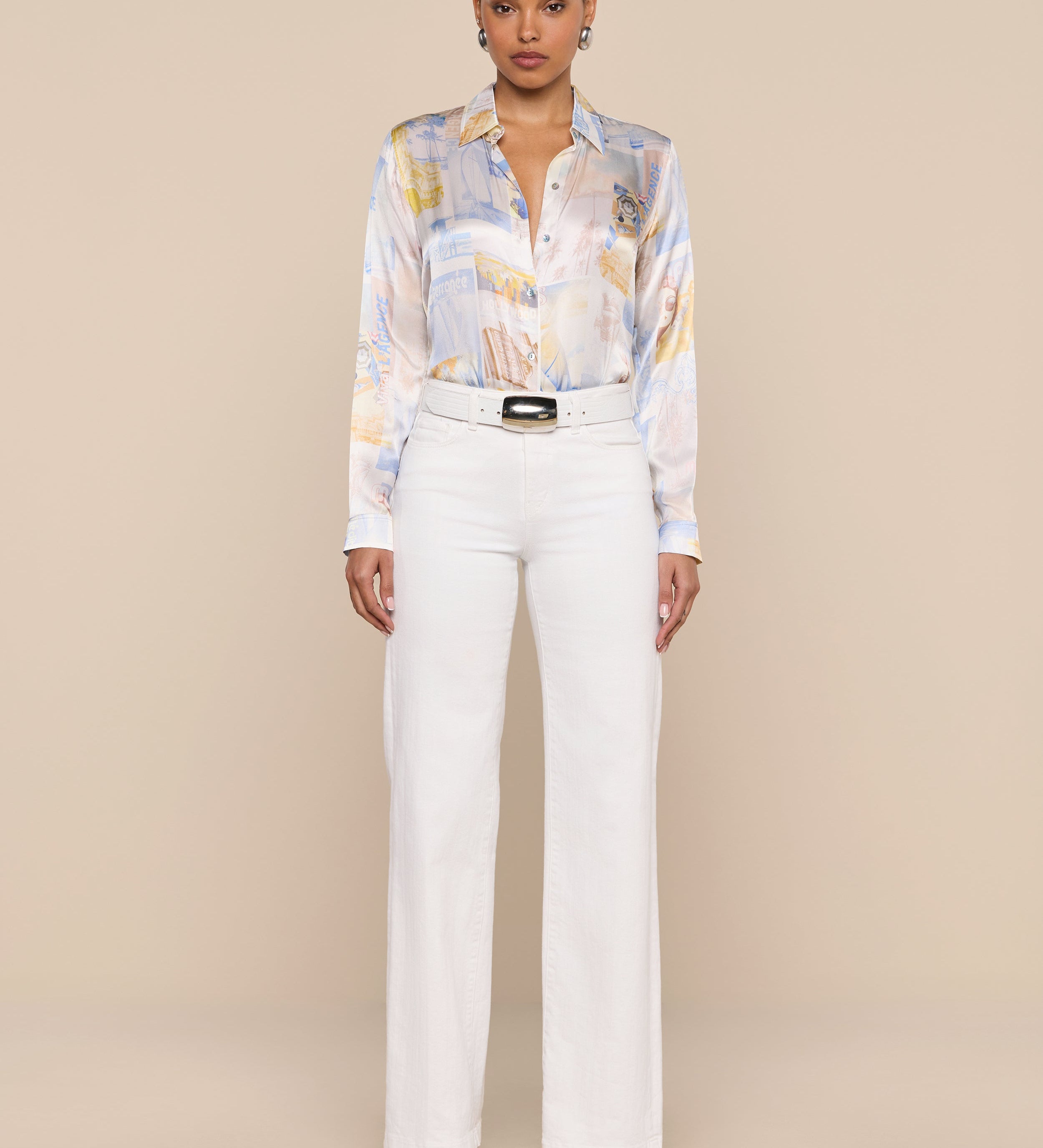 L'AGENCE - Tyler Silk Blouse