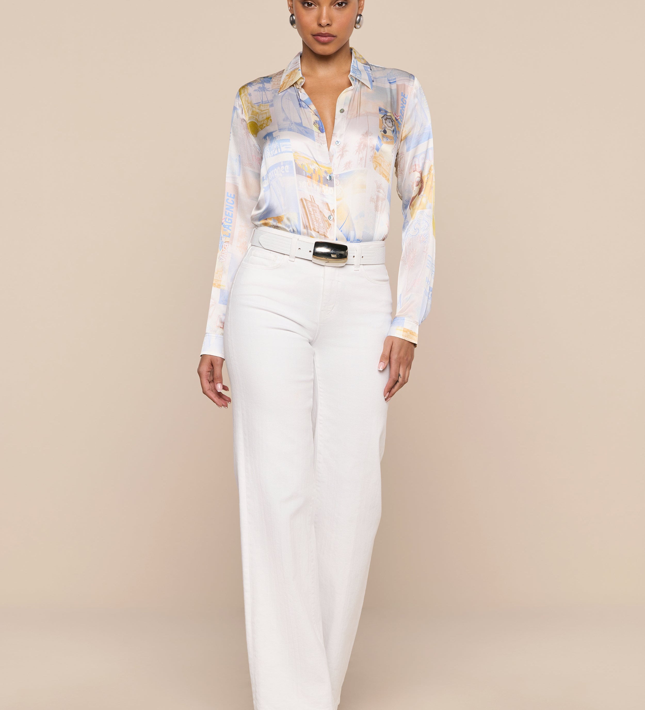 L'AGENCE - Tyler Silk Blouse