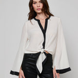 L'AGENCE - Charlize Silk Blouse