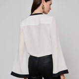 L'AGENCE - Charlize Silk Blouse