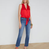 L'AGENCE - Amos Tie-Front Blouse