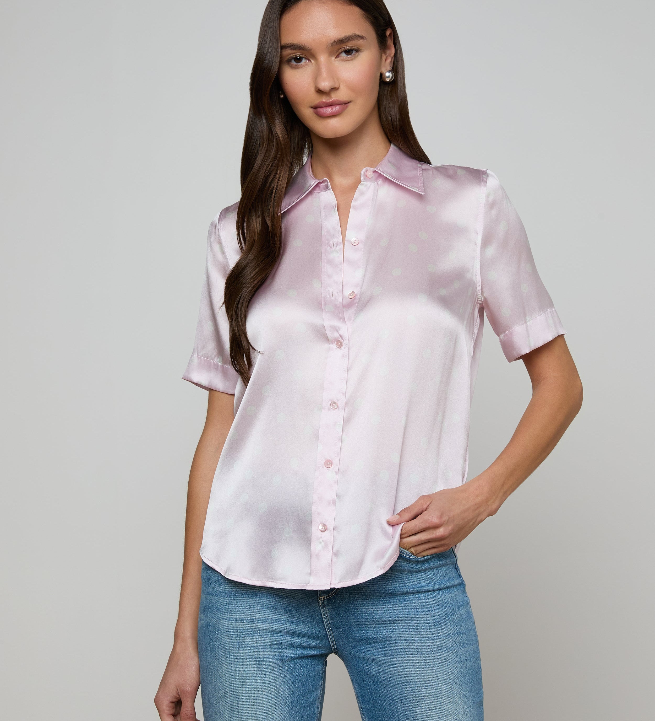 L'AGENCE - Ellah Silk Blouse