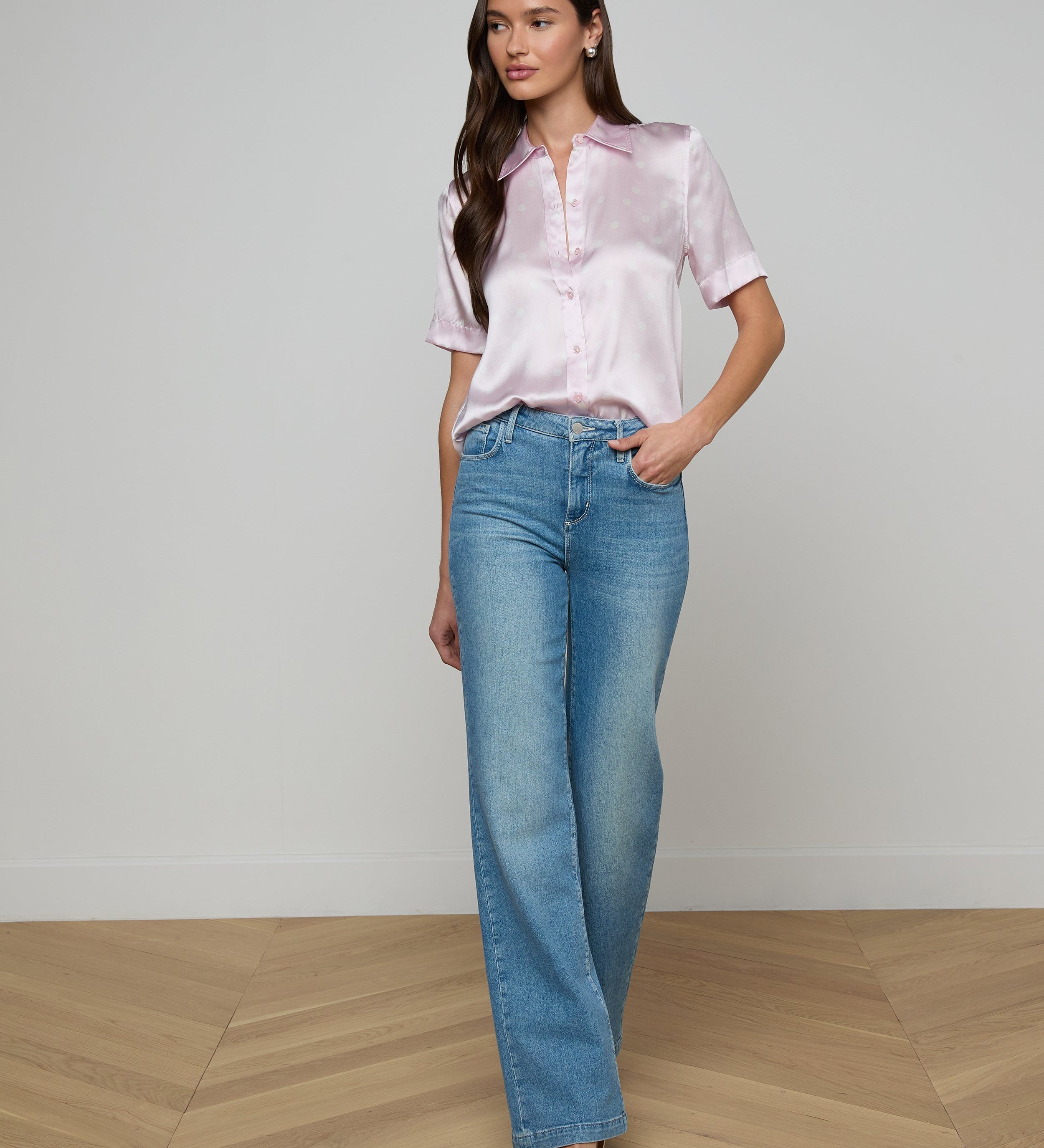 L'AGENCE - Ellah Silk Blouse