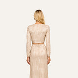 L'AGENCE - Rogan Sequin Top