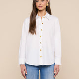 L'AGENCE - Ellery Button - Down Shirt