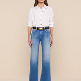 L'AGENCE - Ellery Button - Down Shirt
