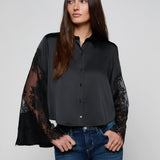 L'AGENCE - Capri Lace Sleeve Blouse