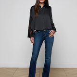 L'AGENCE - Capri Lace Sleeve Blouse