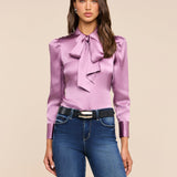 L'AGENCE - Honey Silk Blouse