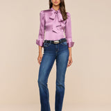 L'AGENCE - Honey Silk Blouse