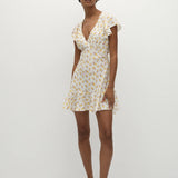 Faithfull - Alba Mini Dress Hazy Rose Canary