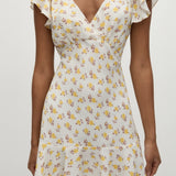 Faithfull - Alba Mini Dress Hazy Rose Canary