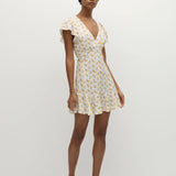 Faithfull - Alba Mini Dress Hazy Rose Canary