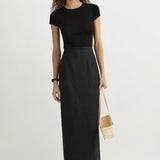 Posse - EMMA PENCIL SKIRT - BLACK
