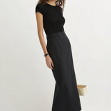 Posse - EMMA PENCIL SKIRT - BLACK