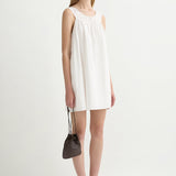 Posse - SALMA MINI DRESS - VINTAGE WHITE