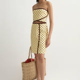 Posse - BOWIE SKIRT - VANILLA/CHOC