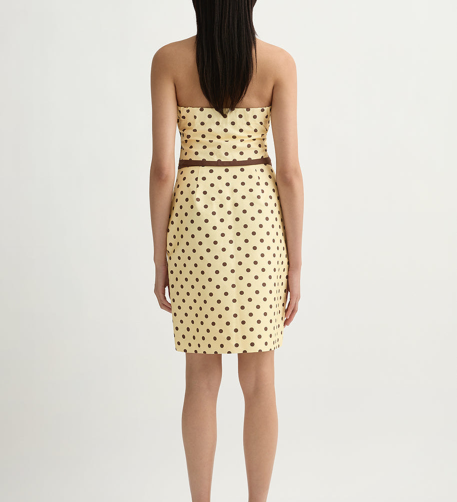 Posse - BOWIE SKIRT - VANILLA/CHOC