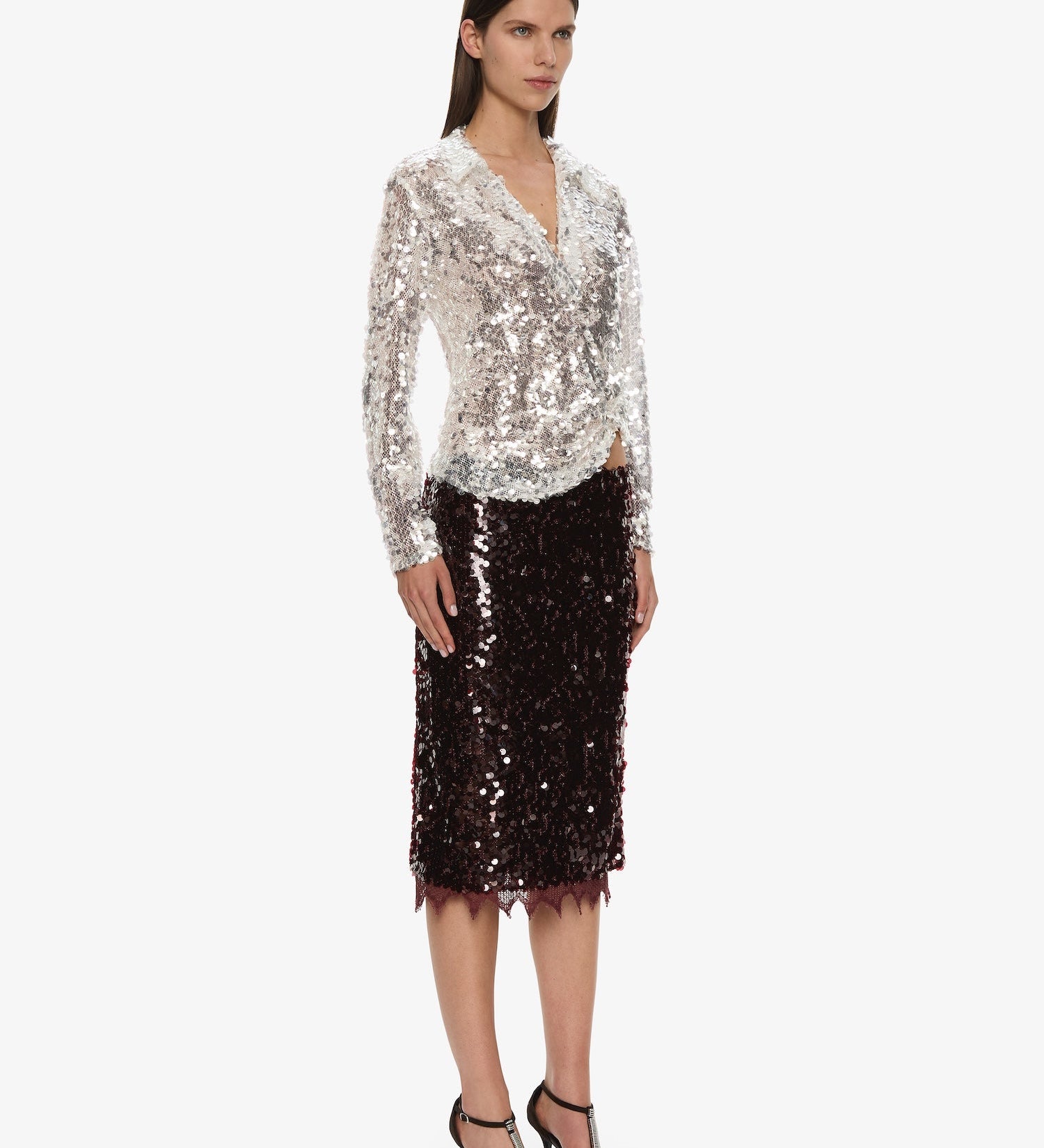 Christopher Esber - Opaline Sequin Skirt