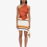 Christopher Esber - Straccio Knitted Extension Drape Mini Skirt