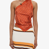 Christopher Esber - Straccio Knitted Extension Drape Mini Skirt
